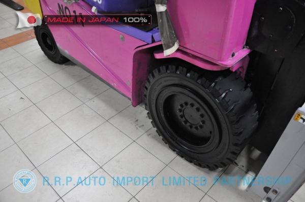 ขายรถโฟล์คลิฟท์มือสอง TCM รุ่น FA30D-09P00569 นำเข้าจากประเทศญี่ปุ่น 100\% ไม่เคยใช้งานในไทย