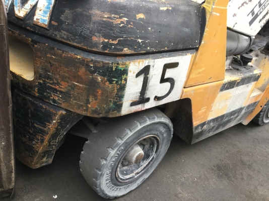 ขาย โฟรคลิฟท์ ทีซีเอ็ม ดีเซล 3 ตันเสา 4 เมตรเ