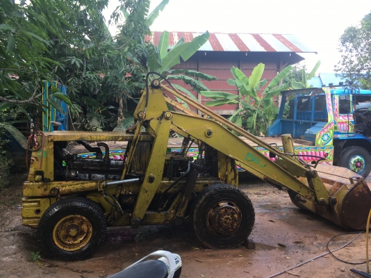 ขายรถตักล้อยางเครื่องอีซูสุ145แรง