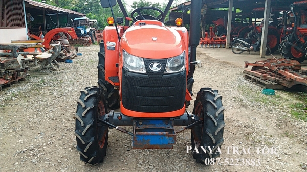 สินค้าเข้าใหม่ #ขายรถแทรกเตอร์มือสอง #คูโบต้าL3008 4WD 30 แรงม้า ราคา 220,000 บ. รถสภาพดี พร้อมใช้งาน  สีเดิมๆ จากโรงงาน ผ่านการใช้งานมา 820 ชม.พร้อมผานพรวน 6&times;22จัดส่ง อ.เมือง จ.กำแพงเพชร