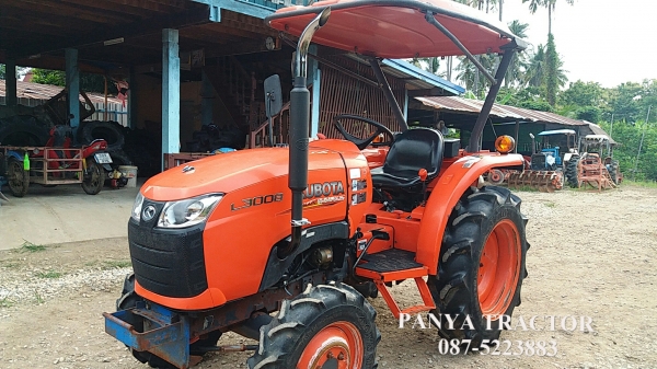 สินค้าเข้าใหม่ #ขายรถแทรกเตอร์มือสอง #คูโบต้าL3008 4WD 30 แรงม้า ราคา 220,000 บ. รถสภาพดี พร้อมใช้งาน  สีเดิมๆ จากโรงงาน ผ่านการใช้งานมา 820 ชม.พร้อมผานพรวน 6&times;22จัดส่ง อ.เมือง จ.กำแพงเพชร