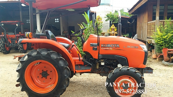 สินค้าเข้าใหม่ #ขายรถแทรกเตอร์มือสอง #คูโบต้าL3008 4WD 30 แรงม้า ราคา 220,000 บ. รถสภาพดี พร้อมใช้งาน  สีเดิมๆ จากโรงงาน ผ่านการใช้งานมา 820 ชม.พร้อมผานพรวน 6&times;22จัดส่ง อ.เมือง จ.กำแพงเพชร
