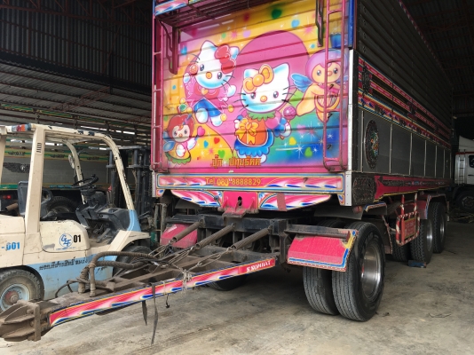 พ่วง 22 ล้อ ISUZU FXZ 360 ปี 55 กระบะมิเนียมพืชไร่-ดั้ม อู่ ส.สมบัติ สภาพสวย พร้อมใช้งาน พร้อมโอน ราคา 2.75 ล้านต่อรอง