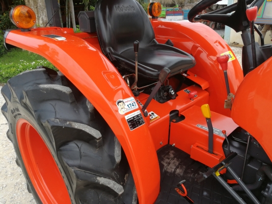 คูโบต้า L3608SP 4 WD เกรด AAA ทำงาน 117 ชั่วโมง ดันหน้าช้าง ผานหลังช้าง