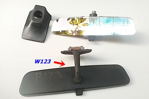กระจกมองหลังเบ็นซ์ W123 มือสองjapan กระจกมองหลังเบ็นซ์ W123 มือสองjapan