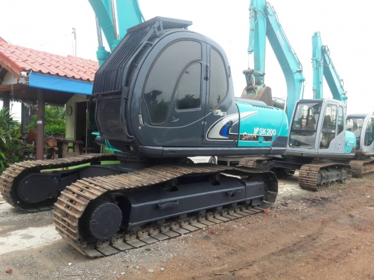 ขายKOBELCO SK200-2  มาร์คไฟว์  เก่าญี่ปุ่นแท้  สภาพสวย  มีลายแย๊ก  หลุดมัดจำ  เอกสารครบ ลองระบบกันได่ทุกวัน  โทร  089-3818694  ดวงนภา