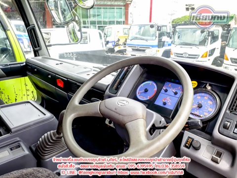 ขายหัวสวย HINO สิงห์ไฮเท็คสมอเงินหัวกว้าง สภาพพร้อมใช้งาน