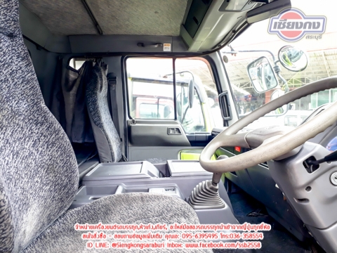 ขายหัวสวย HINO สิงห์ไฮเท็คสมอเงินหัวกว้าง สภาพพร้อมใช้งาน