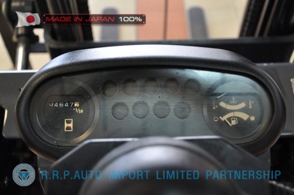 ขายรถโฟล์คลิฟท์มือสอง TOYOTA รุ่น 6FG15-31902 นำเข้าจากประเทศญี่ปุ่น 100\% ไม่เคยใช้งานในไทย