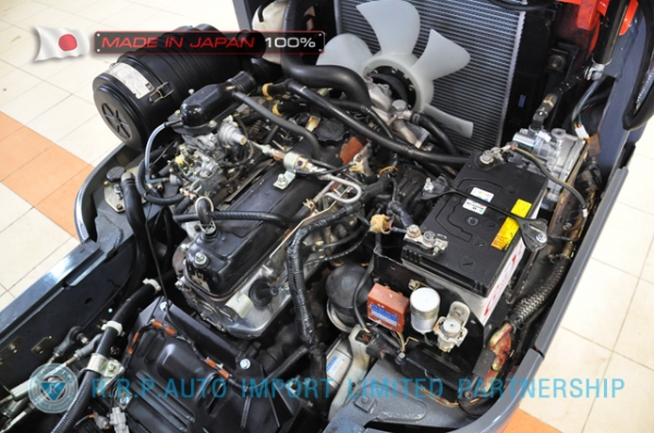 ขายรถโฟล์คลิฟท์มือสอง TOYOTA รุ่น 6FG15-31902 นำเข้าจากประเทศญี่ปุ่น 100\% ไม่เคยใช้งานในไทย