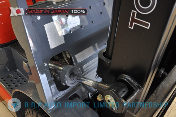 ขายรถโฟล์คลิฟท์มือสอง TOYOTA รุ่น 6FG15-31902 นำเข้าจากประเทศญี่ปุ่น 100\% ไม่เคยใช้งานในไทย