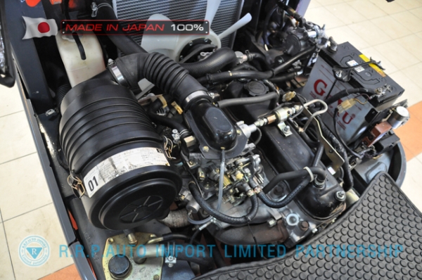 ขายรถโฟล์คลิฟท์มือสอง TOYOTA รุ่น 6FG15-31902 นำเข้าจากประเทศญี่ปุ่น 100\% ไม่เคยใช้งานในไทย