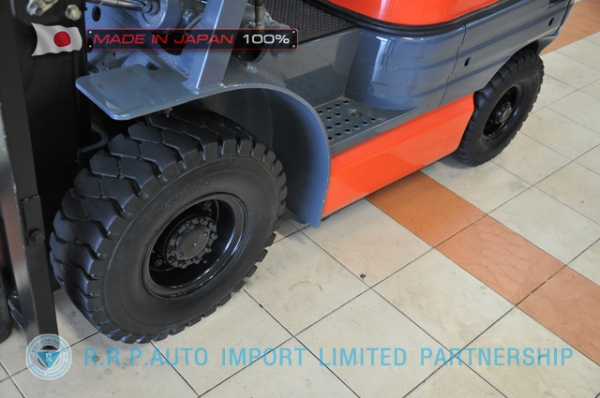 ขายรถโฟล์คลิฟท์มือสอง TOYOTA รุ่น 6FG15-31902 นำเข้าจากประเทศญี่ปุ่น 100\% ไม่เคยใช้งานในไทย