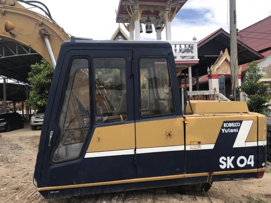 ขาย kobelco sk04 ใบแจ้งจำหน่าย ไฟฟ้าครบ พร้อมใช้ ลายแย๊ก ขาย kobelco sk04 ใบแจ้งจำหน่าย ไฟฟ้าครบ พร้อมใช้ ลายแย๊ก