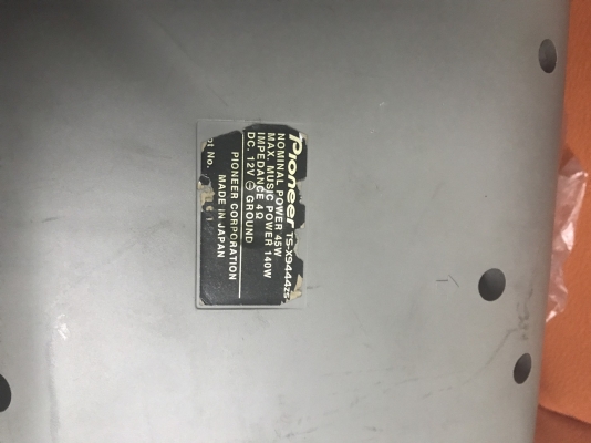 ลำโพงแขวน pioneer TS-X9444zs ขาย 2300