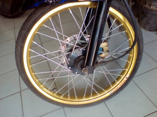 ล้อหน้าล้อหลังพร้อมดุม fino ขอบ 17