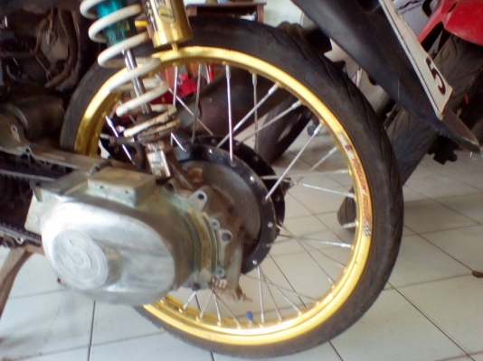 ล้อหน้าล้อหลังพร้อมดุม fino ขอบ 17