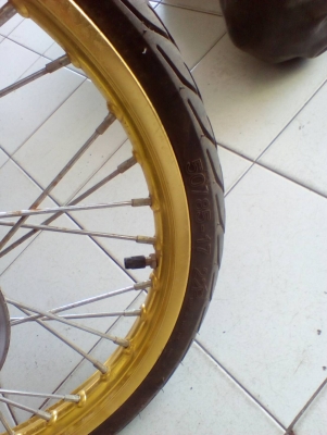 ล้อหน้าล้อหลังพร้อมดุม fino ขอบ 17