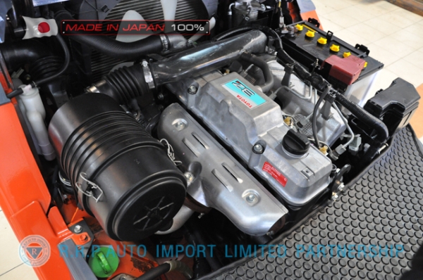 ขายรถโฟล์คลิฟท์มือสอง TOYOTA รุ่น 8FD25-34026 นำเข้าจากประเทศญี่ปุ่น 100\% ไม่เคยใช้งานในไทย