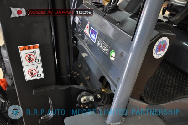 ขายรถโฟล์คลิฟท์มือสอง TOYOTA รุ่น 8FD25-34026 นำเข้าจากประเทศญี่ปุ่น 100\% ไม่เคยใช้งานในไทย