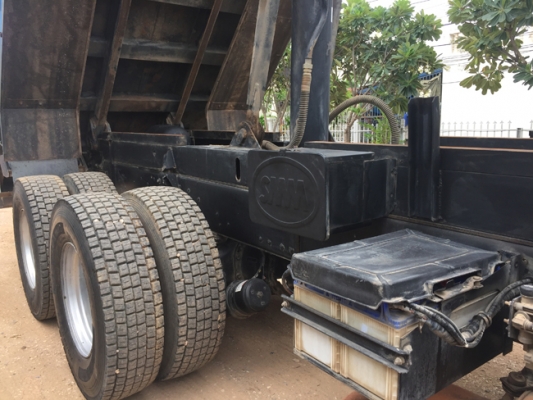 ขาย HINO 380 ดั้มพ์สามมิตร มีระบบลากพ่วง ปี 58 ไมล์ 130,xxx กม.สภาพเดิมๆ