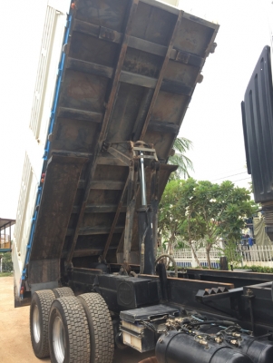 ขาย HINO 380 ดั้มพ์สามมิตร มีระบบลากพ่วง ปี 58 ไมล์ 130,xxx กม.สภาพเดิมๆ