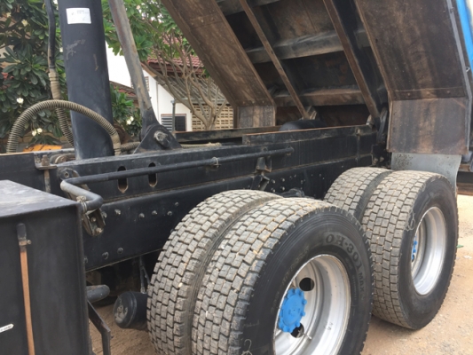 ขาย HINO 380 ดั้มพ์สามมิตร มีระบบลากพ่วง ปี 58 ไมล์ 130,xxx กม.สภาพเดิมๆ