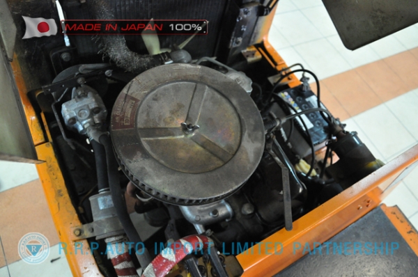 ขายรถโฟล์คลิฟท์มือสอง TOYOTA รุ่น 2FG7-30082 นำเข้าจากประเทศญี่ปุ่น 100\% ไม่เคยใช้งานในไทย