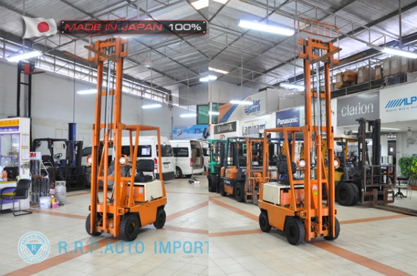 ขายรถโฟล์คลิฟท์มือสอง TOYOTA รุ่น 2FG7-30082 นำเข้าจากประเทศญี่ปุ่น 100\% ไม่เคยใช้งานในไทย