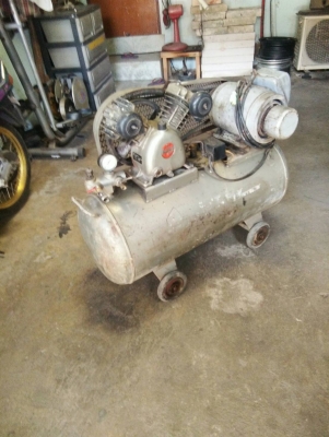 ขายปั๊มลม2หัว2แรง