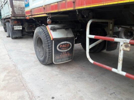 Hino 2K วางเครื่อง P11C-320 แรง ปี 39 เกียร์อิตั้น กระบะดัมพ์แม่ลูก 3 เพลาแท้ยาว 7 เมตร พร้อมบาร์อ้อย ทะเบียนพร้อม