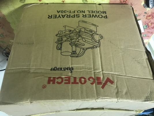 ขอบคุณ คุนเสือมากครับ ++ ขาย ปั้มพ่นยา 3 สูบ vigotech ขนาด 1 นิ้ว