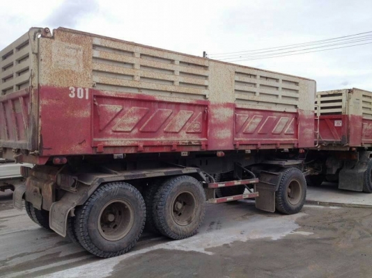 ขาย HINO โปรเฟีย ( รถแก๊ส )พ่วงแม่ลูก กระบะเหล็กสามมิตร รถจดทะเบียนปี 55