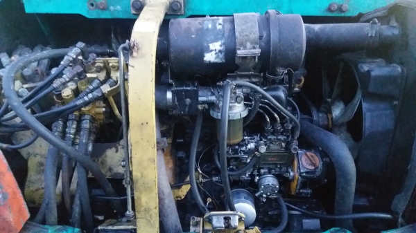 pc30-7eพร้อมใช้ มีลายหัวเจาะ ปั๊มนิ้วคอลโทนน้ำมัน