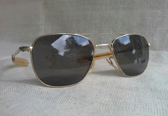 แว่นตาอเมริกันเสืออากาศที่ดีที่สุด ยุค &#039;70s ราคาอนุบาลน่ารัก! Vintage RANDOLPH handmade in USA 