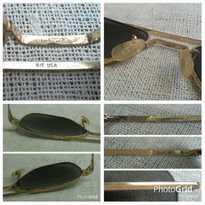 แว่นตาอเมริกันเสืออากาศที่ดีที่สุด ยุค &#039;70s  ราคาอนุบาลน่ารัก!  Vintage RANDOLPH handmade in USA  ตัวแท้!  จริงใจ - ไม่จิงโจ้!