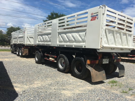 ขายรถพ่วงฮีโน่344. ดั้มสามมิตร รถมือเดียวสวยเดิม ยางใหม่