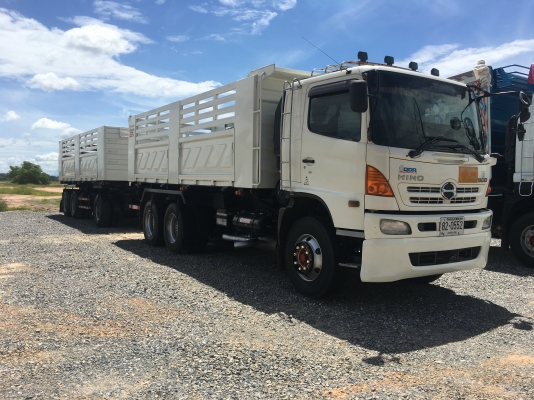 ขายรถพ่วงฮีโน่344. ดั้มสามมิตร รถมือเดียวสวยเดิม ยางใหม่