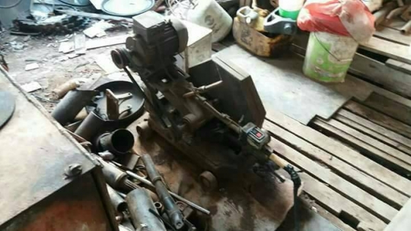 แท่นกลึง,ตู้เชื่อม,ปั้มลม,แท่นอัดไฮดรอลิค เครื่องเจาะ