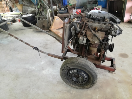 เครื่องสูบน้ำพร้อมใช้งาน