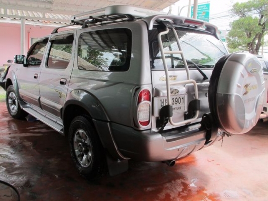 Nissan XCiter 4WD ปี 2004  เครื่องดีเซล 3.0 Turbo โฟร์วิล , กระจกไฟฟ้า-ปรับไฟฟ้า , เบาะหนังแท้ทั้งคัน , แผงคอนโซลลายไม้ พร้อมใช้งาน ตัวถังงาม เครื่องดีจัด ดาว์น 25,000 บาท. ผ่อน 6,xxx บาท