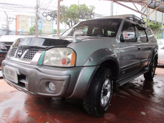 Nissan XCiter 4WD ปี 2004  เครื่องดีเซล 3.0 Turbo โฟร์วิล , กระจกไฟฟ้า-ปรับไฟฟ้า , เบาะหนังแท้ทั้งคัน , แผงคอนโซลลายไม้ พร้อมใช้งาน ตัวถังงาม เครื่องดีจัด ดาว์น 25,000 บาท. ผ่อน 6,xxx บาท