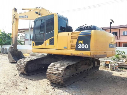 ขาย 1,590,000 บาท KOMATSU PC200-8 ทำงาน 10,952 ชม. เครืองดี ปั้มแรง โช่หนา เอวแน่น ไฟฟ้าครบ เอกสารแจ้งจำหน่าย   รถอยู่ จ.ปทุมธานี โทร&amp;ไอดีไลน์ 0610710295
