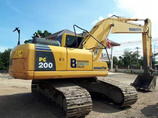 ขาย 1,590,000 บาท KOMATSU PC200-8 ทำงาน 10,952 ชม. เครืองดี ปั้มแรง โช่หนา เอวแน่น ไฟฟ้าครบ เอกสารแจ้งจำหน่าย   รถอยู่ จ.ปทุมธานี โทร&amp;ไอดีไลน์ 0610710295