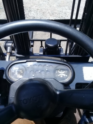 +++ ขายโฟล์คลิฟท์  TOYOTA 6FD25  ขนาด  2.5  ตัน  เครื่องยนต์ดีเซล  เสา 4.5  เมตร  ฮิ้งค์โฟล์ค  เกียร์ธรรมดา  ล้อหน้าคู่  ยางตันใหม่ครับ