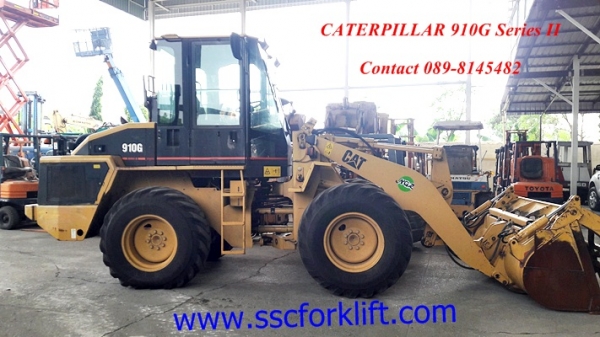 ขายรถตัก CATERPILLAR 910G สเปคเดียวกับ WA100 รถนอกนำเข้าเองจากญี่ปุ่น MADE IN JAPAN