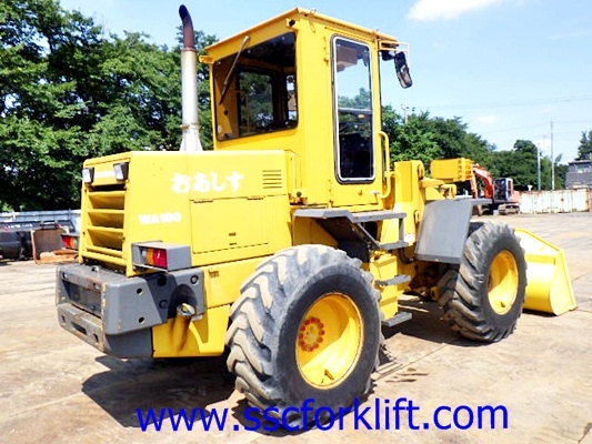 ขายรถตัก KOMATSU  WA100-1 รถนอกนำเข้าเองจากญี่ปุ่น MADE IN JAPAN