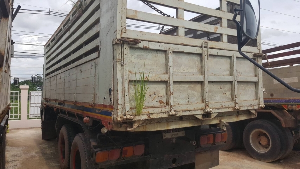 ขาย รถ 10 ล้อดั้ม HINO FM3H เครื่อง HO7D 195 แรงม้า คัสซีสวย สโลว์กลาง ทะเบียนพร้อมโอน