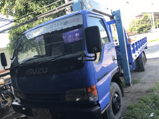 ขายNQR รถห้างยาว5.50ติดเคย3ตันท้องวี ราคา550000บ ขาย สด ผ่อน