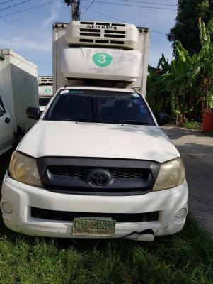 2คันรวมราคาถูก วีโก้เครื่อง2.7 เบนซิล (รถตู้เย็นสเตนเลส) สูง185ซม. 2คันรวมราคาถูก วีโก้เครื่อง2.7 เบนซิล (รถตู้เย็นสเตนเลส) สูง185ซม.